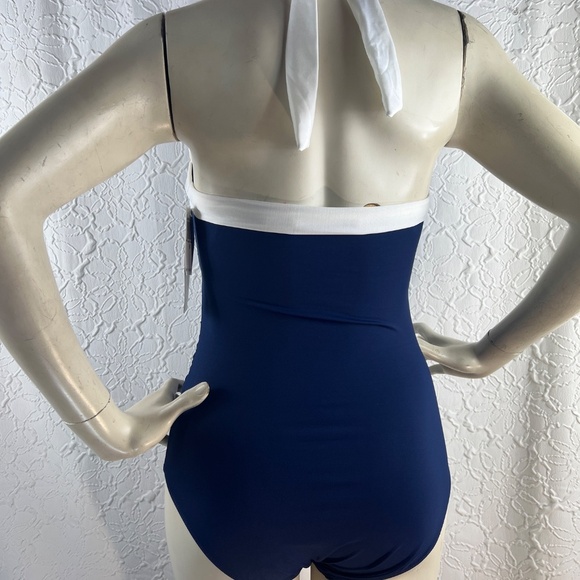 Ralph Lauren Shirred Bandeau Onie Piece - Picture 6 of 8